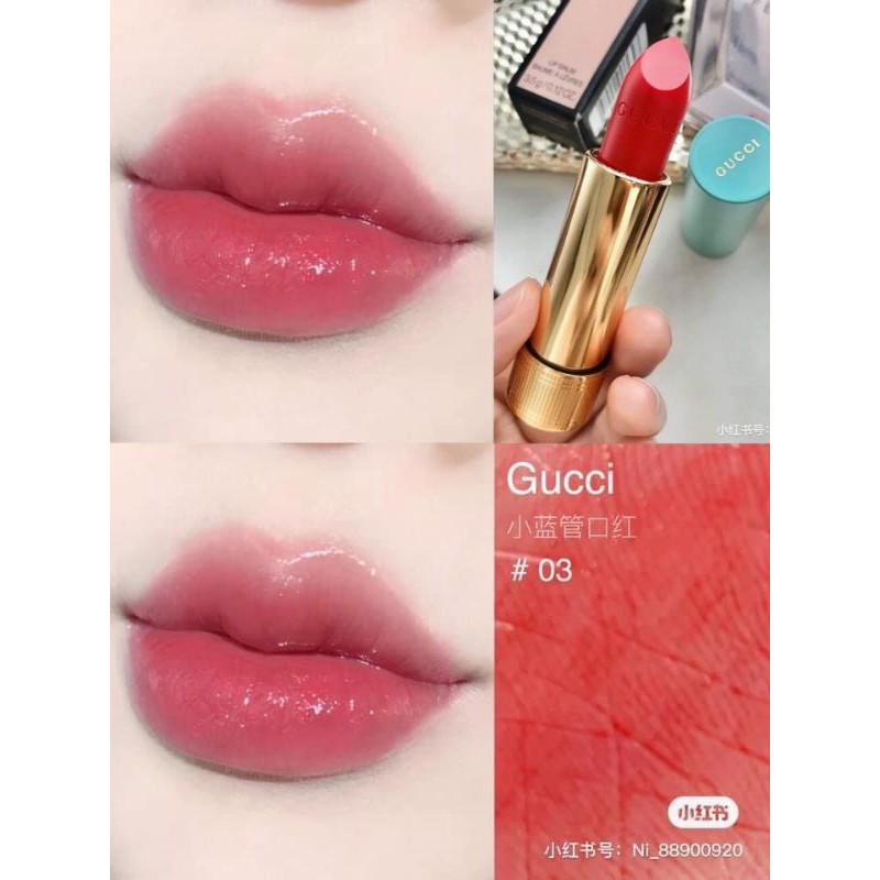 Gucci Baume A Levres Lip Balm เบอร์ 3 Rene Pink Shopee Thailand