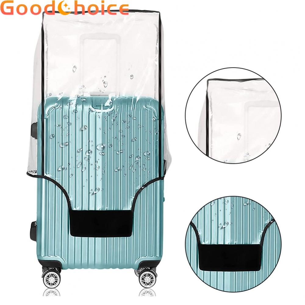 【Good】Travel Luggage Protector Case PVC Baggage Cover Suitcase