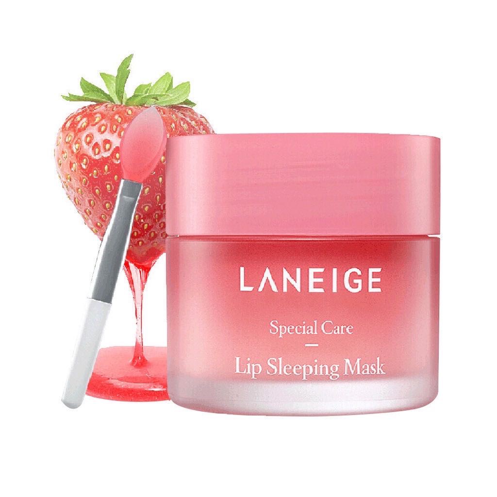 Laneige Lip Sleeping Mask Berry with Lip Brush 3g/20g ลาเนจ เซรั่ม ผิว
