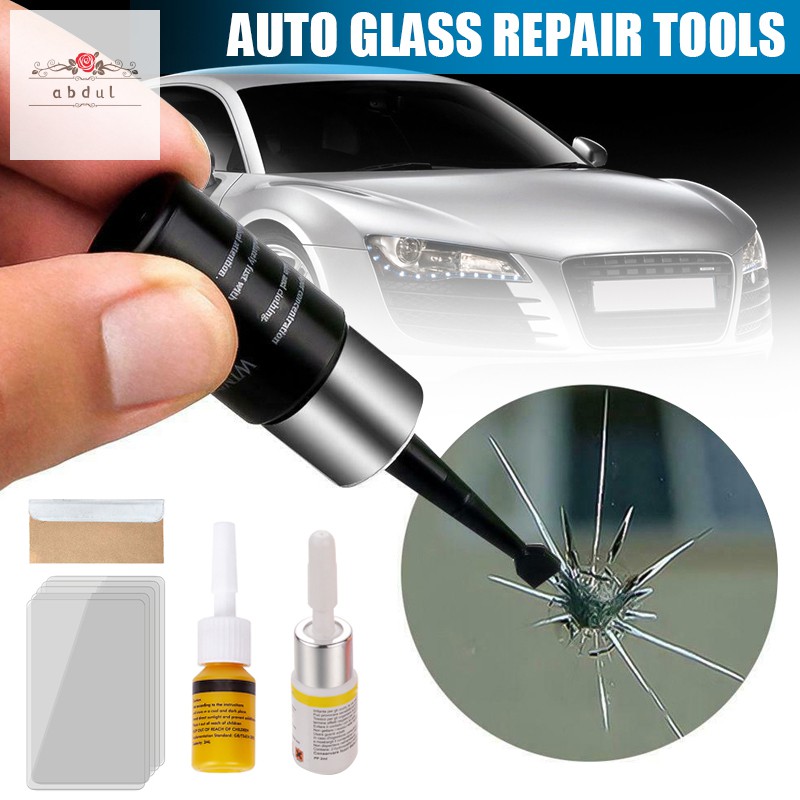 Car Windshield Windscreen Glass Repair Resin Kit Auto Vehicle Window