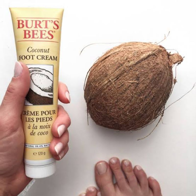 🇺🇲 Burt's bees coconut foot cream, มี 2 ขนาดให้เลือก Shopee Thailand