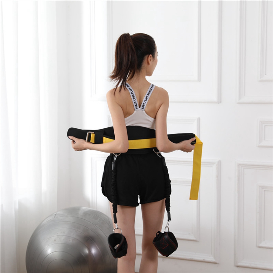 Sports Fitness Resistance Bands Set for Leg and Arm Exercises Boxing