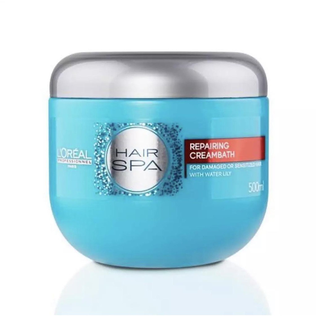 L'Oreal Hair Spa Repairing Creambath 500 ml. ลอรีอัล โปรเฟชชั่นเนล แฮ