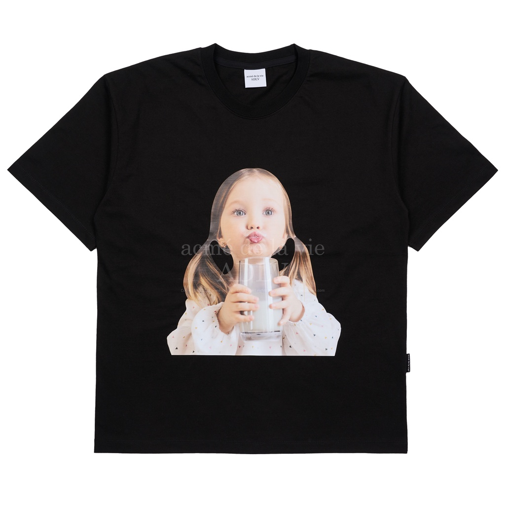[ADLV] 100 authentic UNISEX Over fit TSHIRT (BABY FACE MILK GIRL