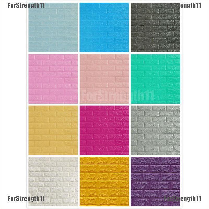 [FOR] 70*15cm DIY Self Adhesive 3D Wall Stickers Bedroom Decor Foam