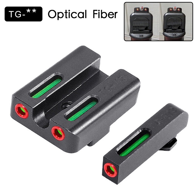 Optic Sight Stainless Steel Accurate Fiber Sight TRUGLO TFX Pro Fiber Optic Xtreme Guns For Guns