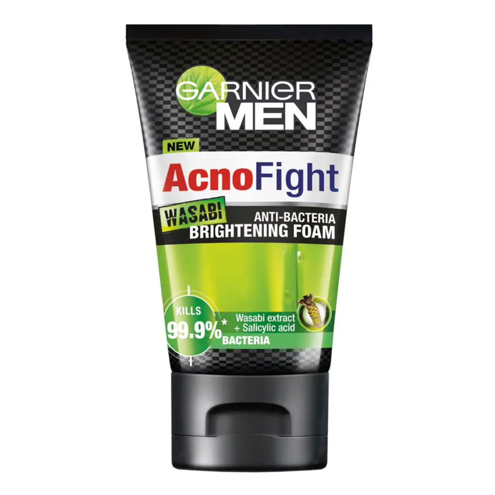 GARNIER MEN ACNO FIGHT WASABI 100 ML. Shopee Thailand