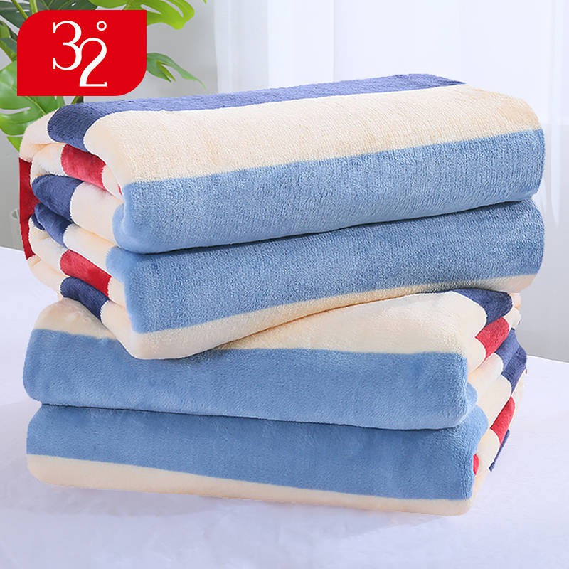 ผ้าห่มนาโน 32 °° Winter Flannel Blanket Sheet Four Seasons Blanket Warm