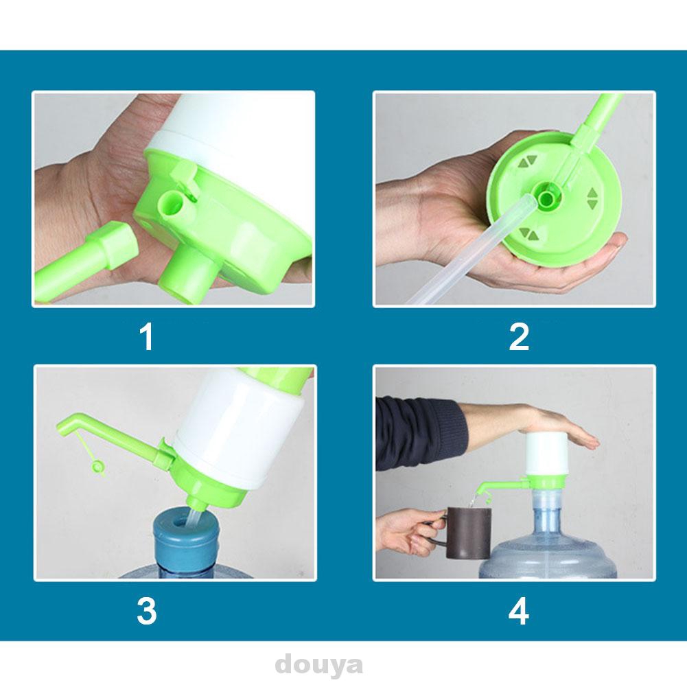 Pump Water Bottle Home Office Dispenser Drinking Manual douya.th
