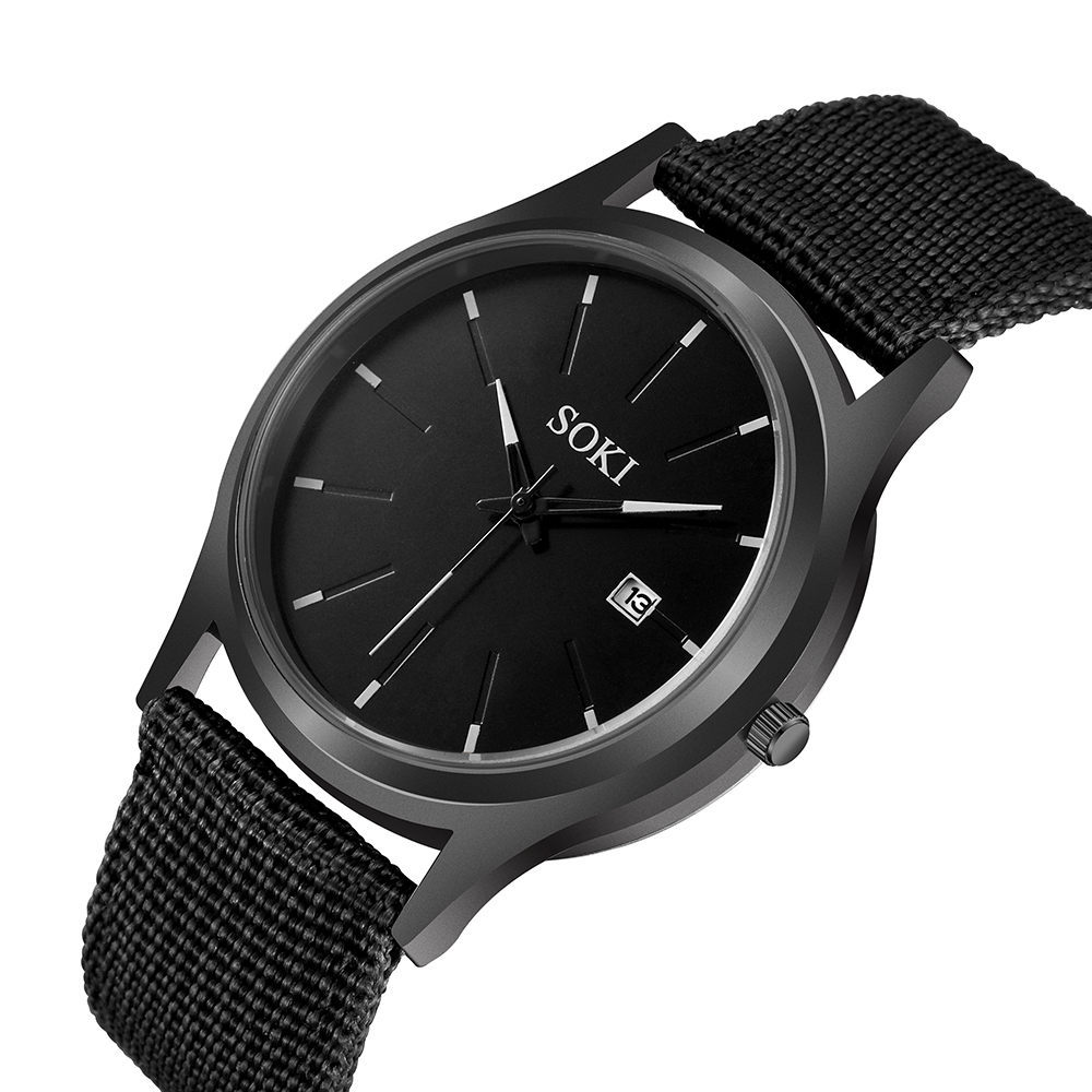 Jam Tangan Lelaki Original นาฬิกาข้อมือควอตซ์แฟชั่นสําหรับผู้ชายสาย