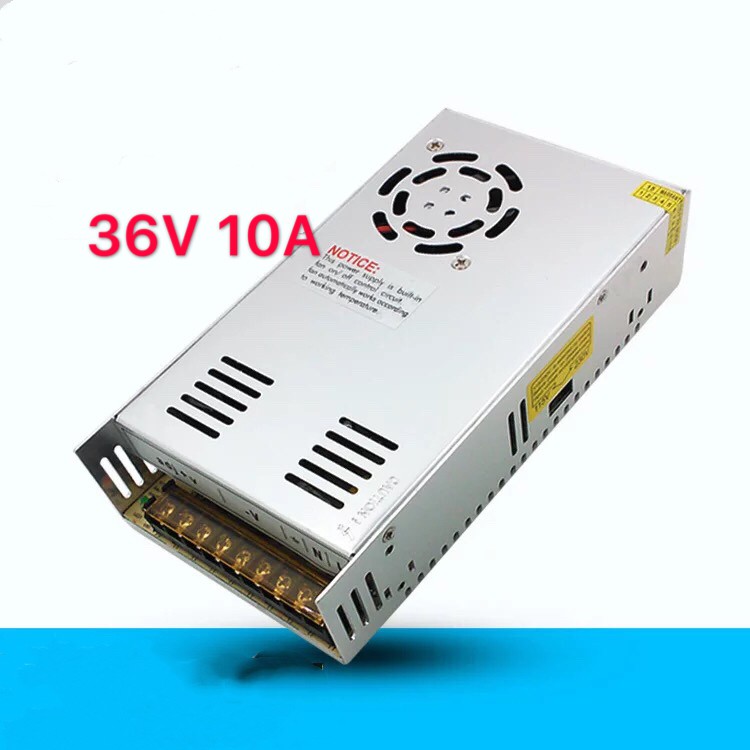 Switching Power Supply สวิตชิ่งเพาเวอร์ซัพพลาย 36V 10A 360W(สีเงิน