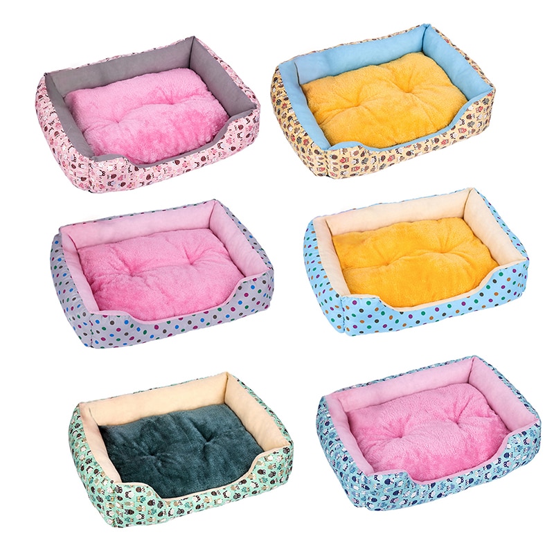 Waterproof Dog Bed Cat Bed Mat Kennel Soft Warm Dog Puppy Warm Plush