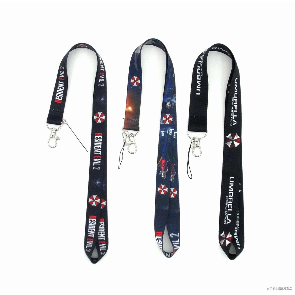 UMBRELLA CORPORATION Lanyard Keychain สายคล้องคอสำหรับ ID Card USB