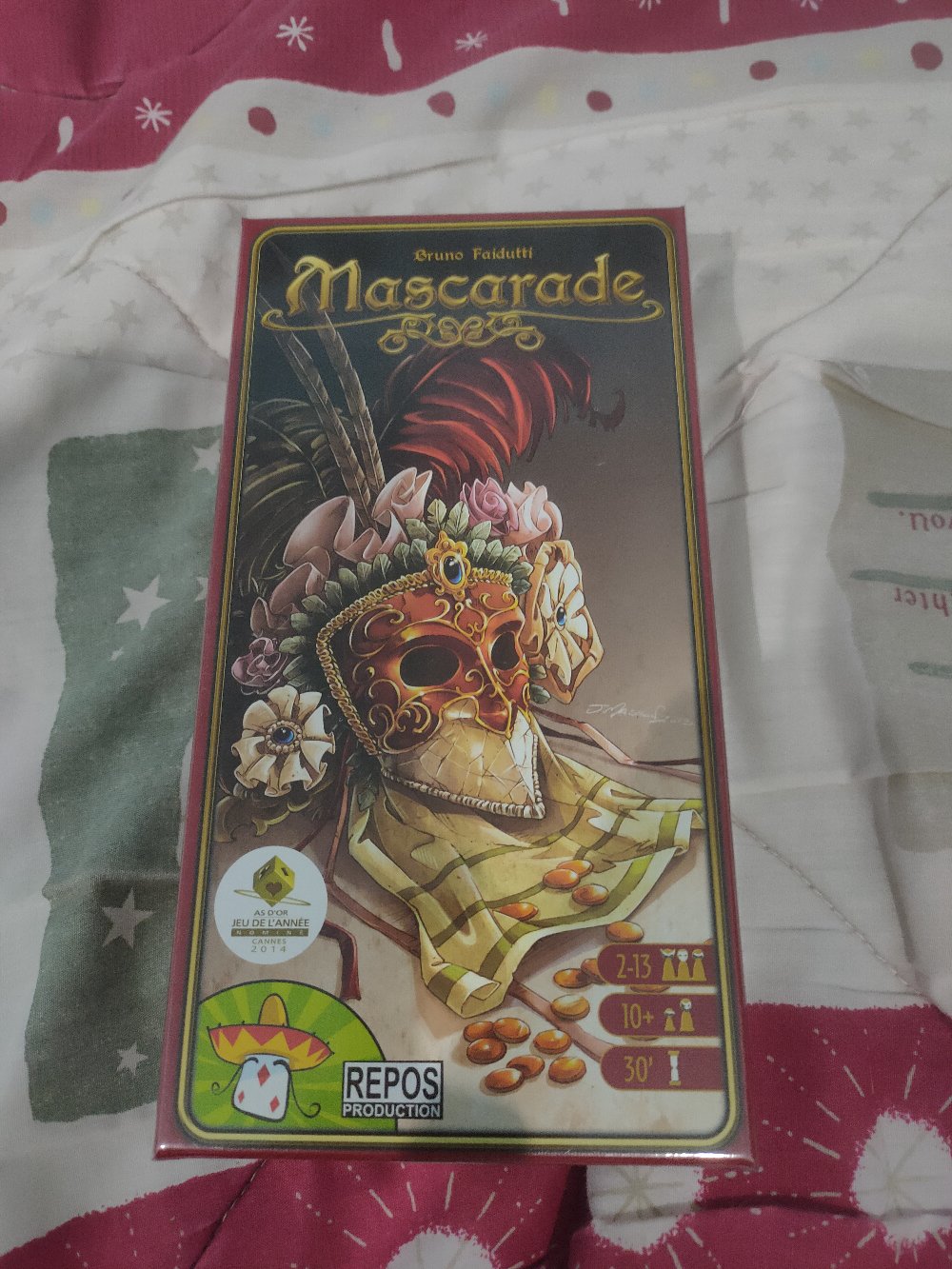 Mascarade Board Game แถมซองใส่การ์ด ห่อปกฟรี [Di 14] Shopee Thailand
