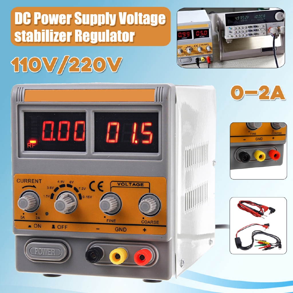 DC Power Supply ปรับระดับได้สำหรับซ่อมแซมโทรศัพท์มือถือ Shopee Thailand