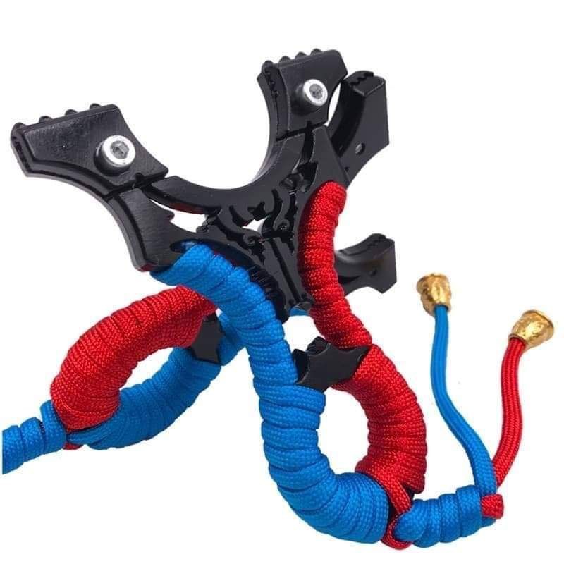 slingshot หนังสะติ๊ก หนังสติ๊ก รุ่น Wolf น้ำเงินแดง slingshots มีศูนย์