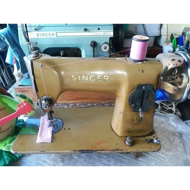 จักรเย็บผ้า Singer 191 มือสอง สภาพดี (หัวจักร) | Shopee Thailand