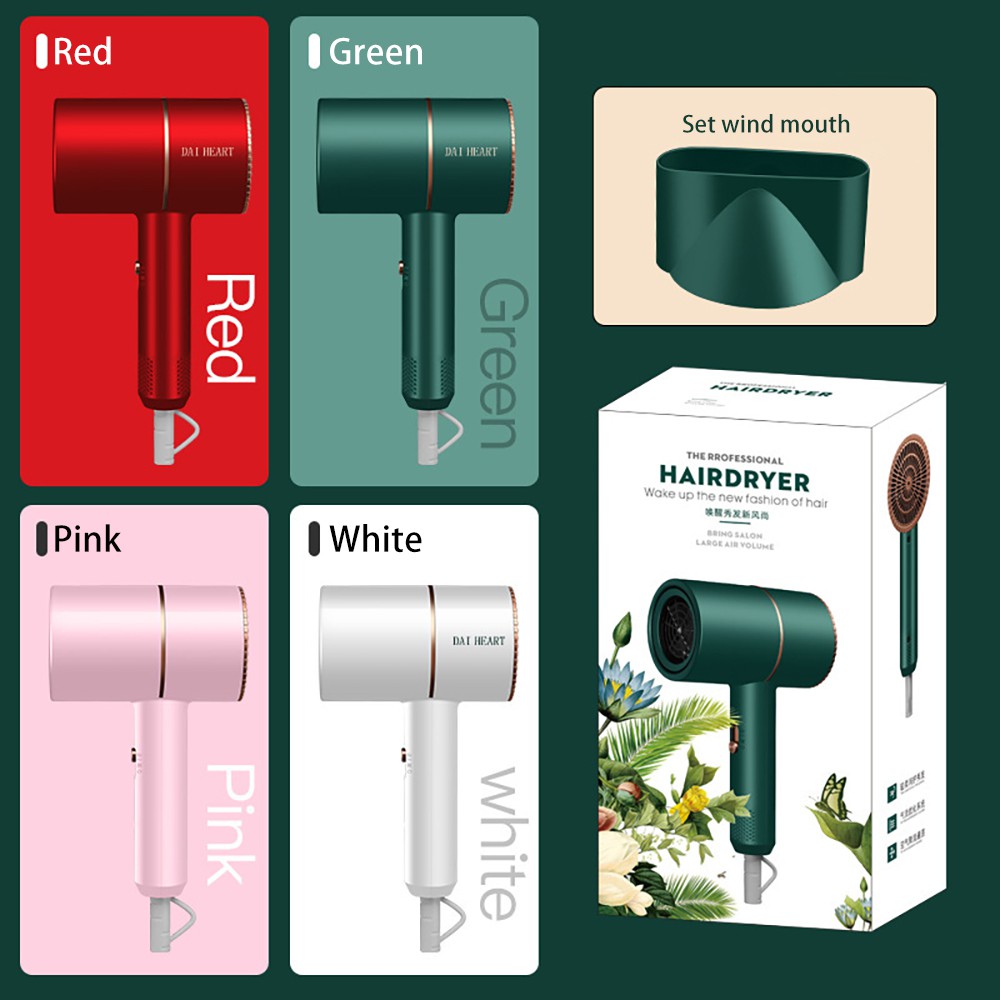 Electric Hair Dryer Cold Hot Wind Dryer High Quality Negative ions Hair