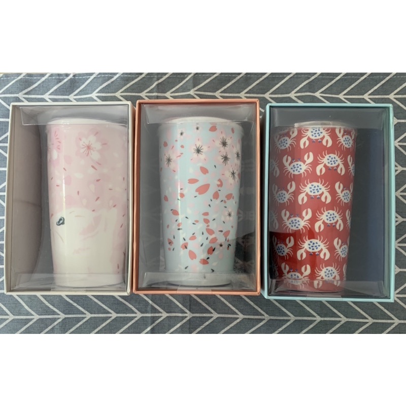 Starbucks double wall ceramic mug 12oz Paul&Joe Shopee Thailand