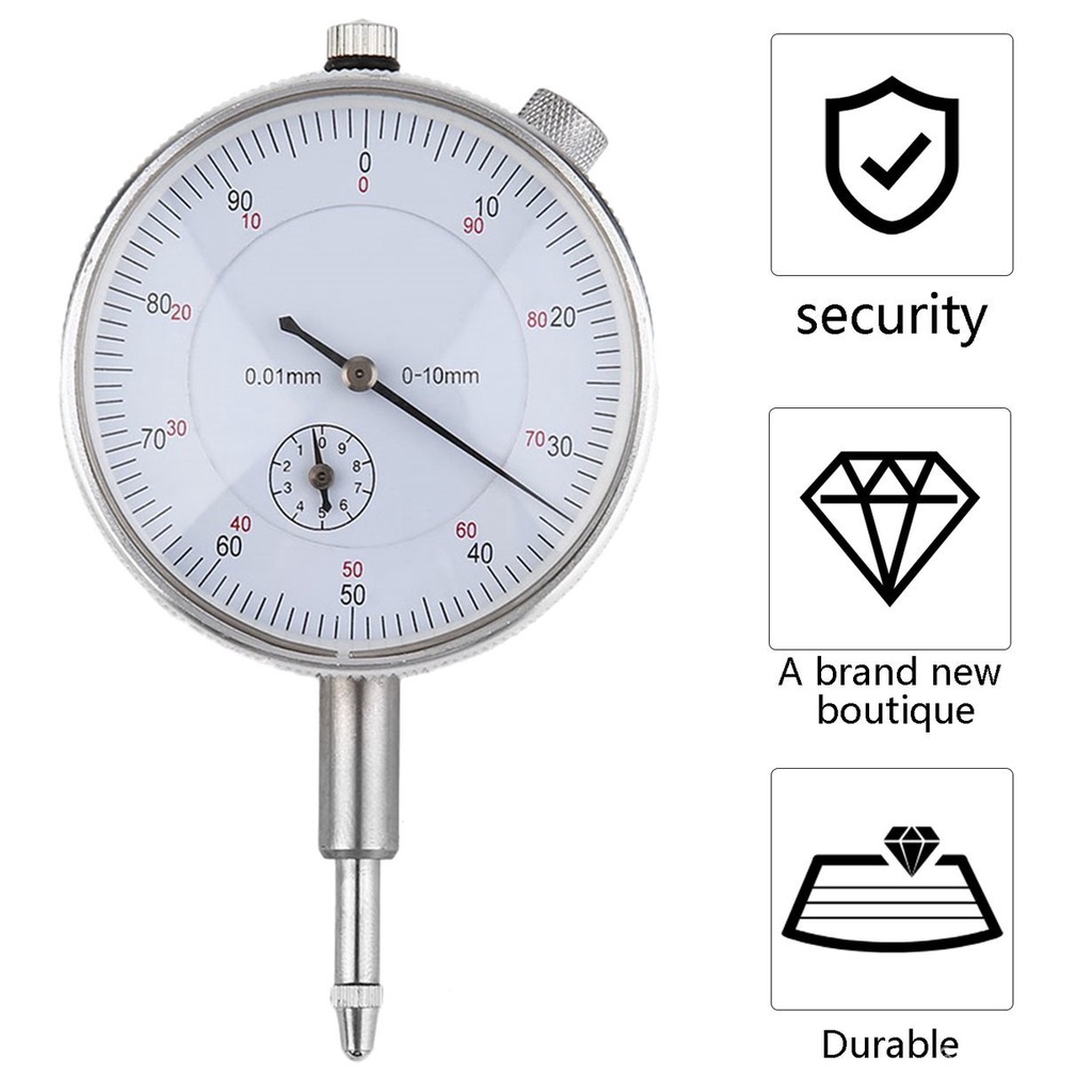 【⚡Best price】Precision Tool 0.01mm Accuracy Measurement Instrument Dial