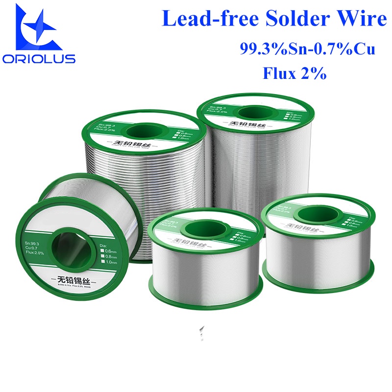 Leadfree Rosin Core Solder Wire for Electrical Soldering 0.6 0.8 1.0