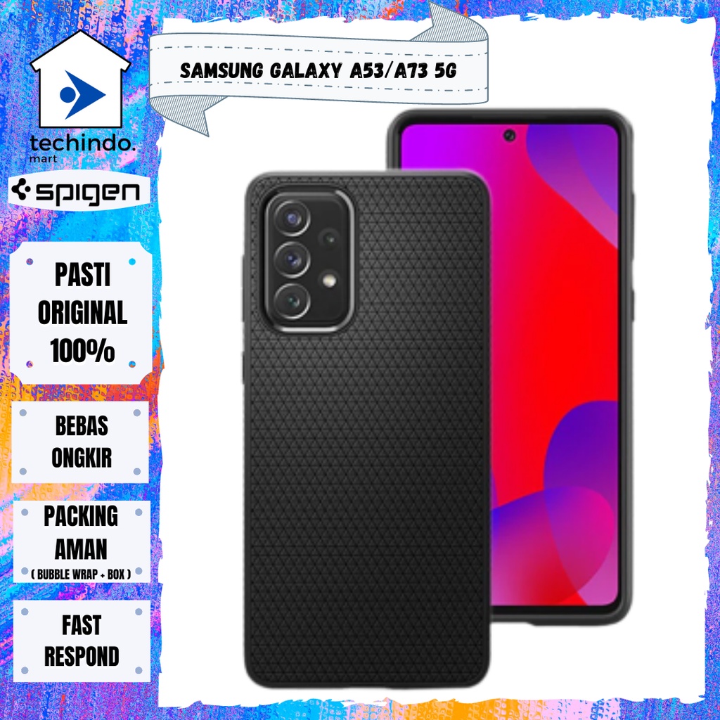 เคส Samsung Galaxy A53/A73 Spigen Liquid Air Softcase TPU Casing
