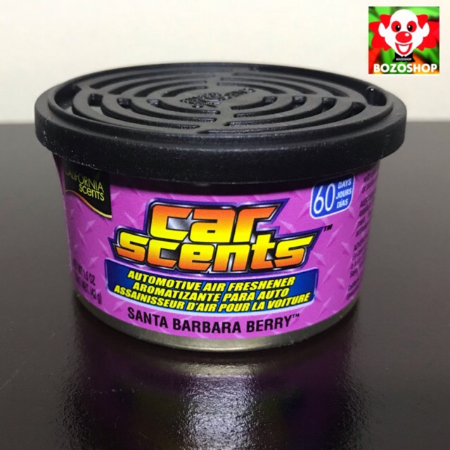 น้ําหอมติดรถยนต์ California Scents กลิ่น Santa Barbara Berry Shopee