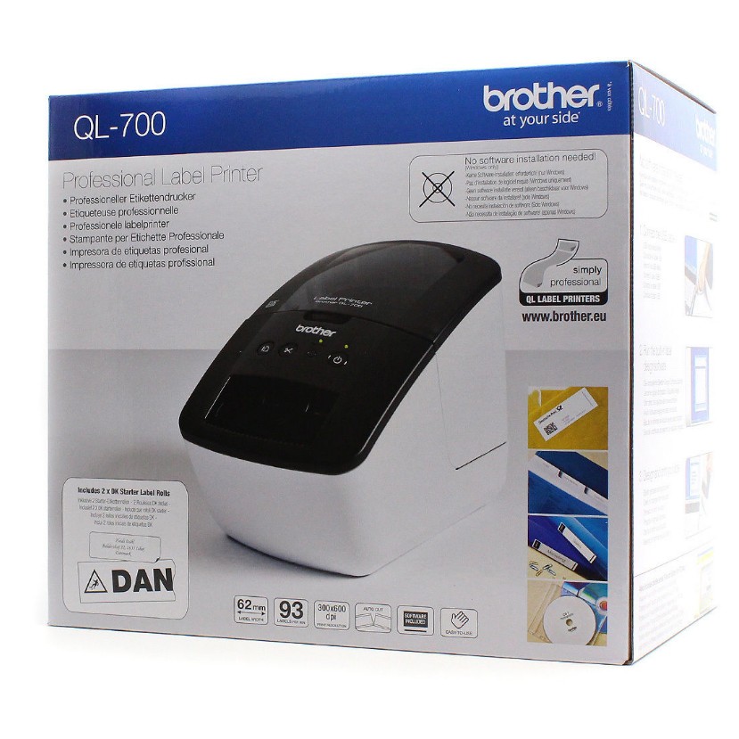 Beschriftungsgeräte Büro & Schreibwaren Brother Thermal Label Printer