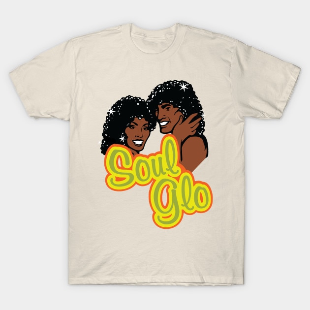 เสื้อยืดแขนสั้นพิมพ์ลาย Soul Glo Afro Hair สําหรับผู้ชาย bwd_tshirt