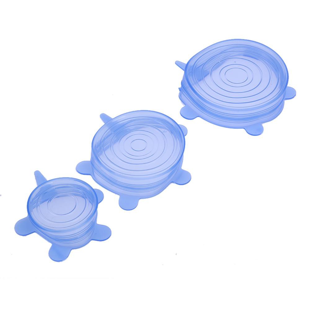 [HIGHPLES] niversal Silicone Suction Lidbowl pan cooking pot lidsilicon stretch lids