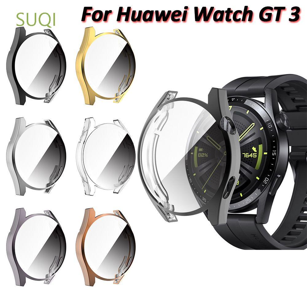 Soft Plating TPU Bumper Protective Watch Case Screen Protector Watch