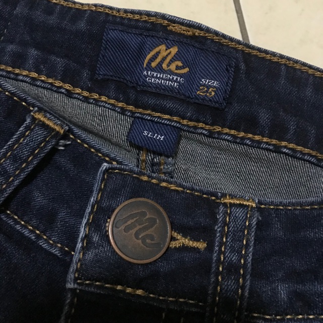 กางเกงยีนส์ Mc Jeans รุ่น Slim ผู้หญิง มือสอง ของแท้💯 Shopee Thailand