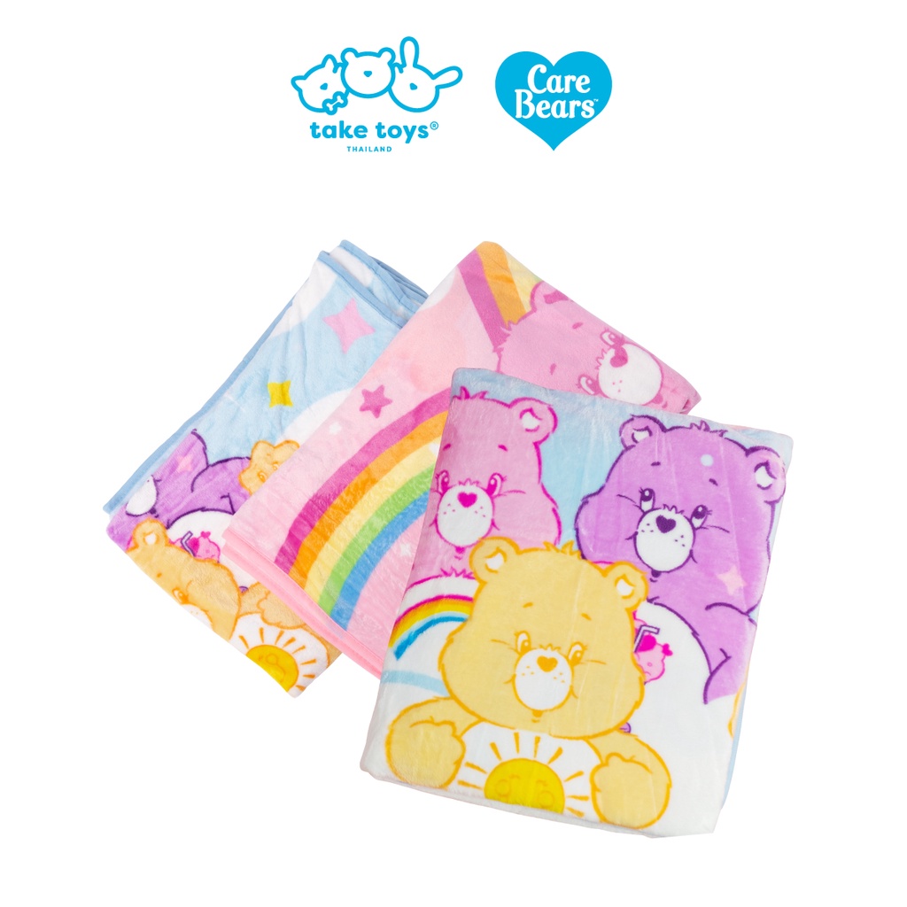 ผ้าห่มแคร์แบร์ (Care Bears Blanket) Shopee Thailand