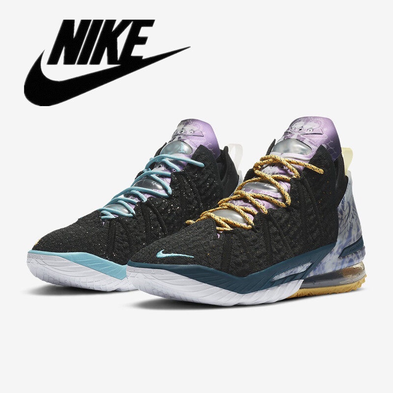 แท้ รองเท้า Nike Lebron XVIII EP LBJ18 James Basketball Shoes รองเท้า