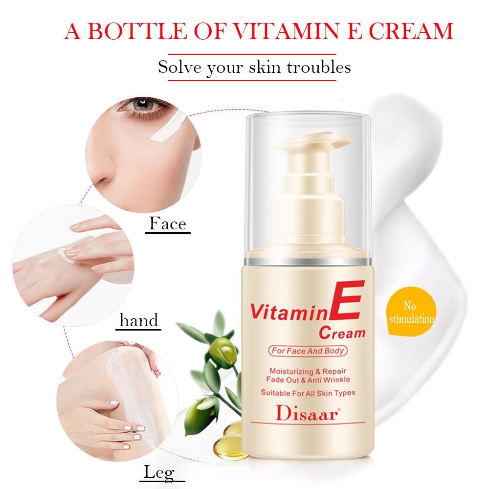 Vitamin E Moisturizing Face Cream Moisturizer Hyaluronic Acid Anti