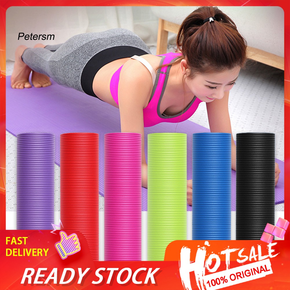 15mm Non Slip Yoga Mat NBR Fitness Exercise Mat Sports Cushion