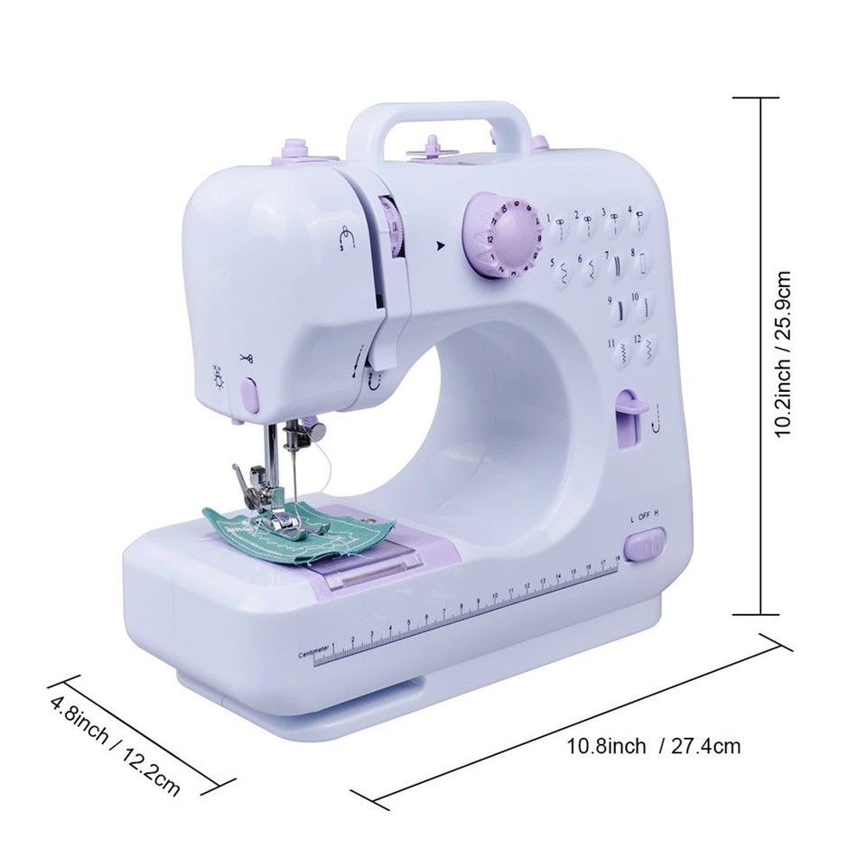 Sewing Machine FHSM 505A Pro Upgraded 12 Sewing Portable Mini Sewing