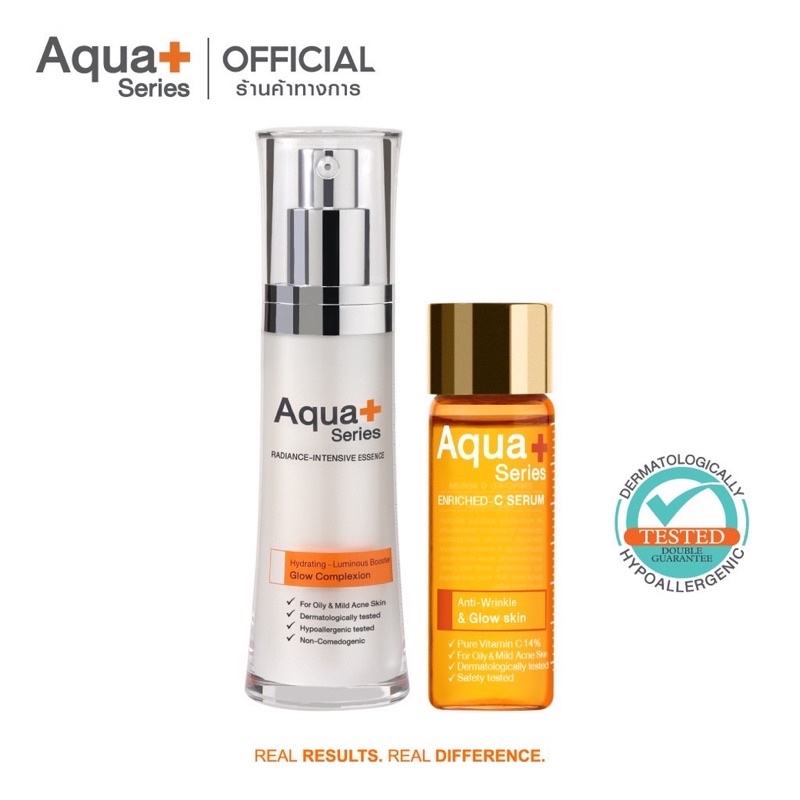 ส่งฟรี Aqua series Enriched C serum 15 ml bizstyle ThaiPick