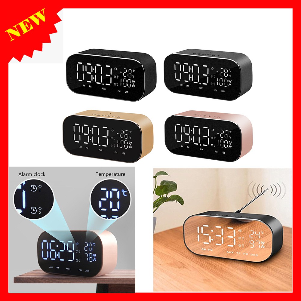 K2 MultiFunction Electronic Alarm Clock Mobile Phone Tablet Digital