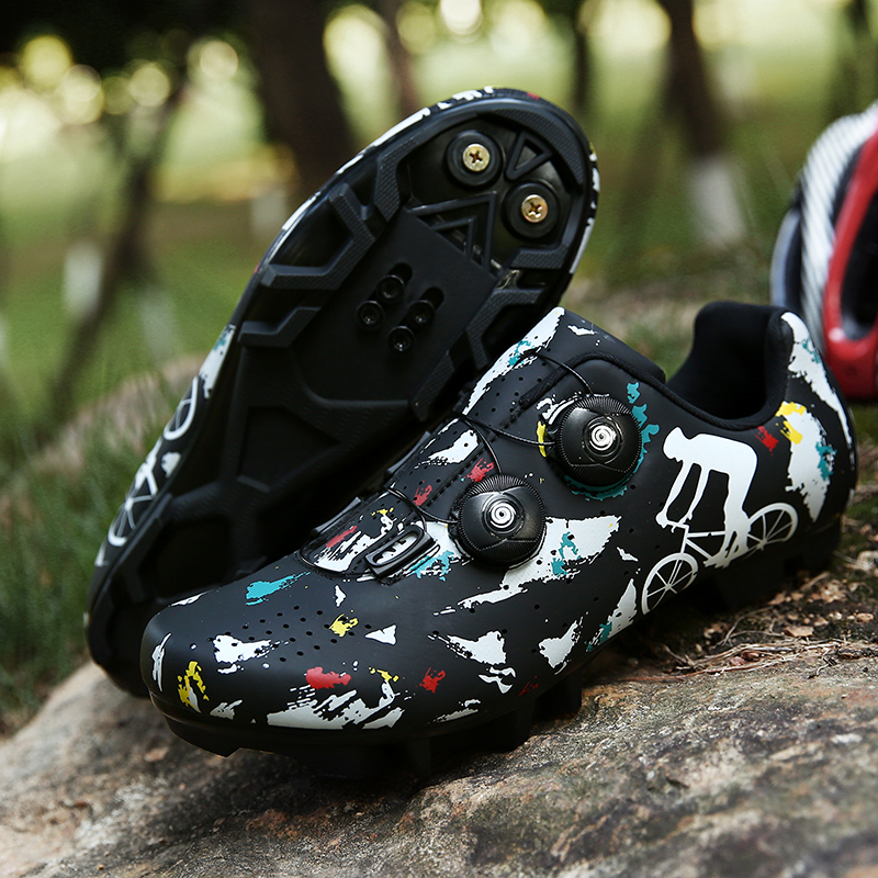 HK Cycling shoes mountain bike non lock shoes men's and women's crosscountry shoes 3647
