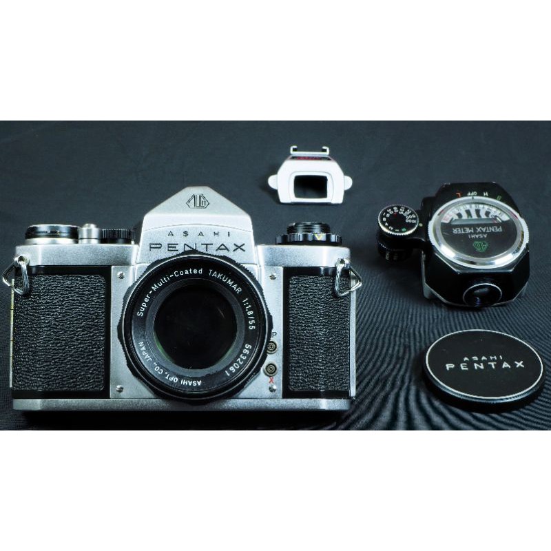 กล้องฟิล์ม Pentax SV Full set ทำงานเต็มระบบ ชุดใหญ่ สุดค้ม slr เปลี่ยนเลนส์ได้ แถม Exension tube