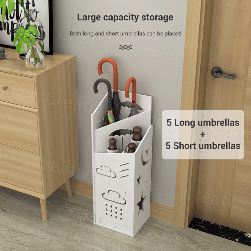 Creative Umbrella Storage Rack For Home Lobby Long And Short Handle