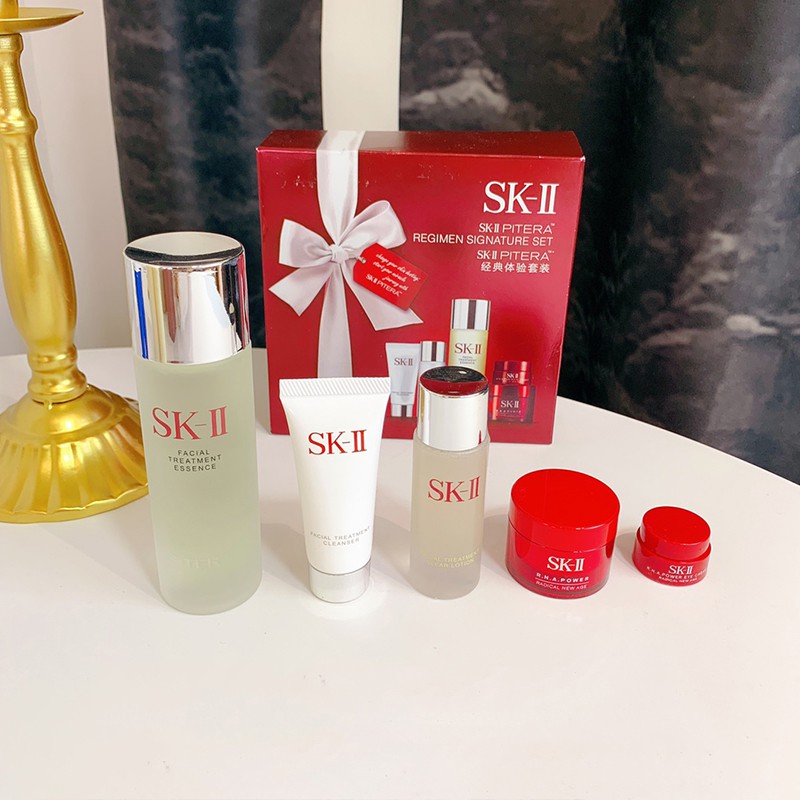 Japan SK2 SKII SKII skin care set fairy water กล่องห้าชิ้น โทนเนอร์