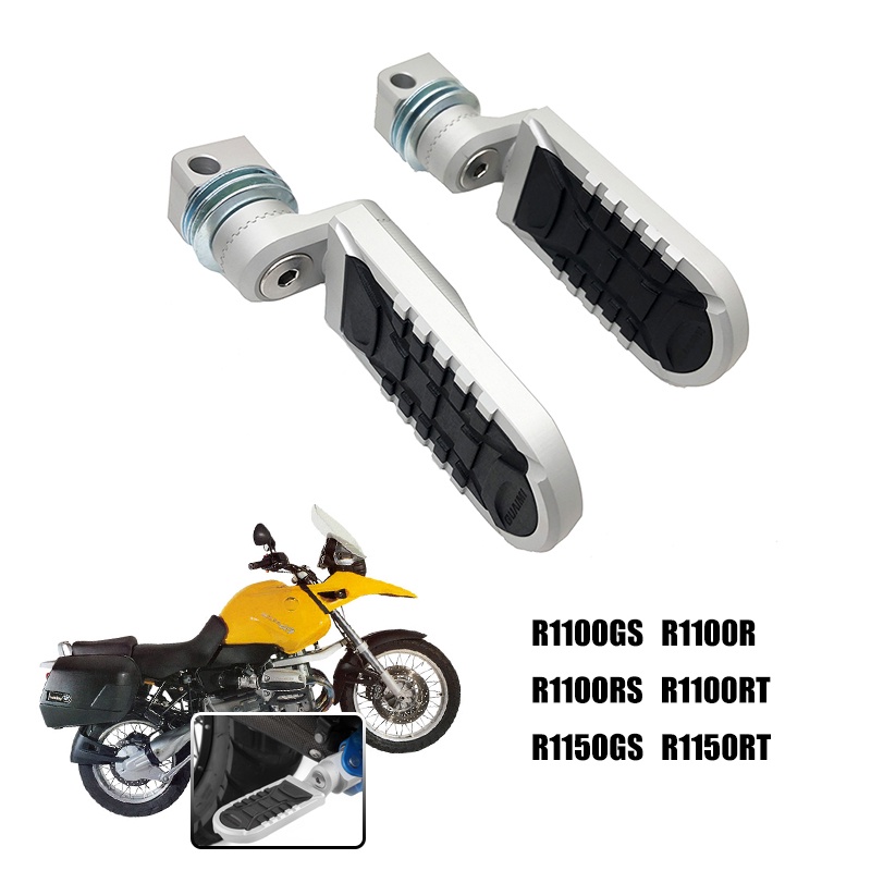 ปรับโฉม&Motorcycle Adjustable Rear Footrests Passenger Foot Pegs Rests