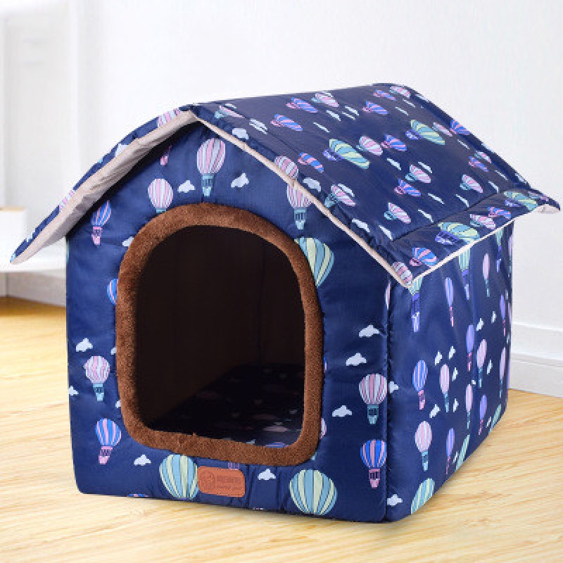 Large Dog House Pet Kennel Dog Cat Bed for Samoyed Shiba Inu