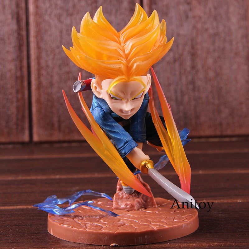 Anime Dragon Ball Z Super Saiyan Trunks Figure Action PVC Collectible