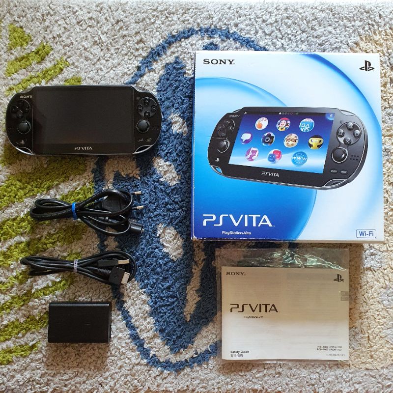 PS Vita รุ่น 1000 จอ OLED สายมืด 32G แปลงแล้ว พร้อมลง (PKGj