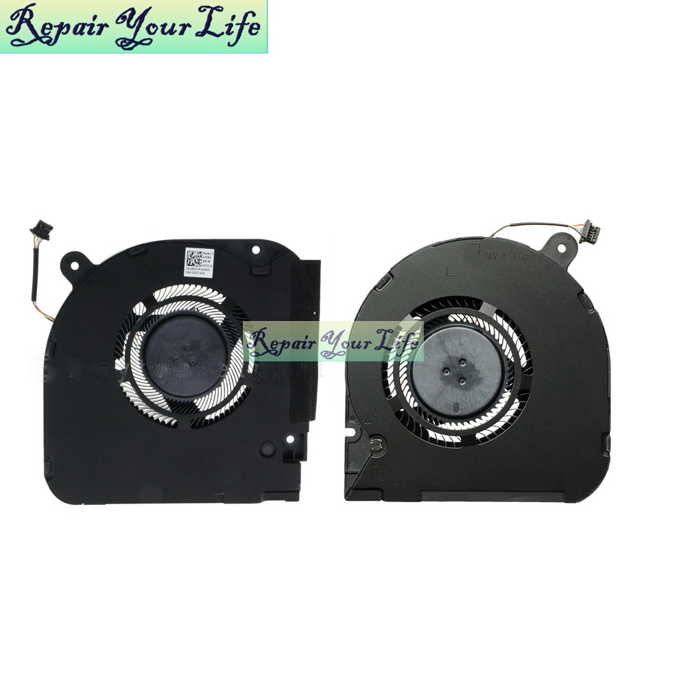 wLaptop GPU CPU Cooling Fans Cooler for DELL G7 17 7700 2020 Gaming