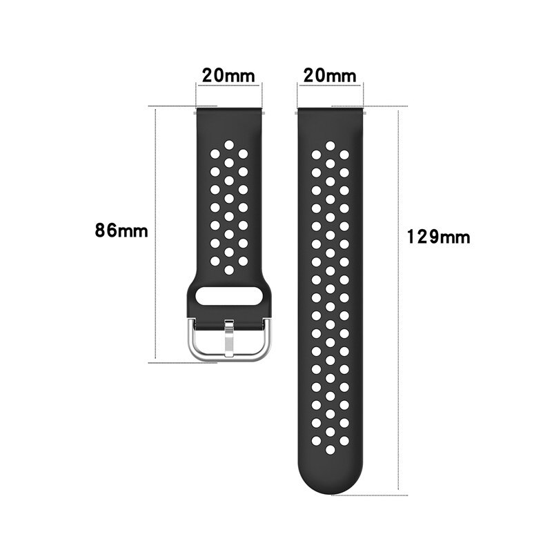 Samsung Galaxy watch active 2 strap 40 44 mM 20 mm 3 mm 22 mm Sports