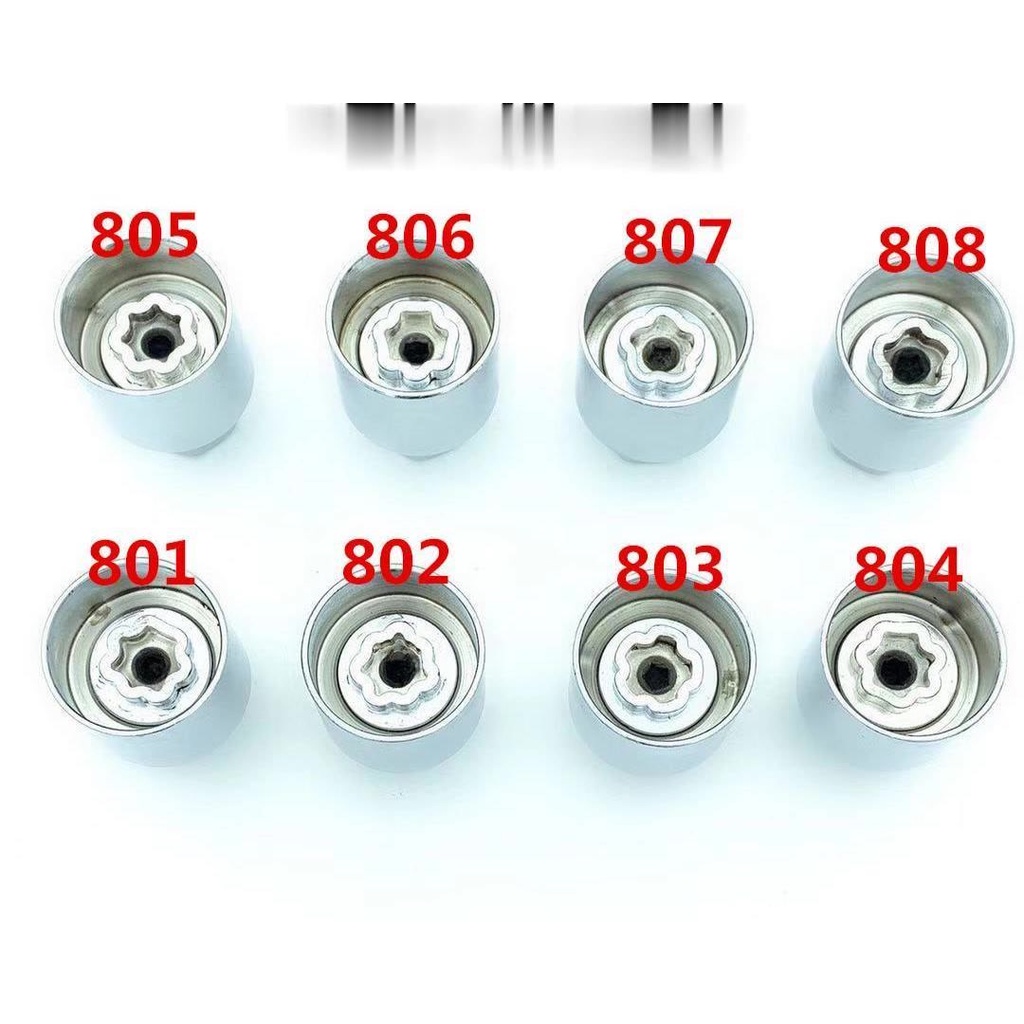 Car Tire Antitheft Wheel Bolt Lock Nut Key Adapter Sleeve Disassembly